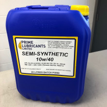 Prime Semi-Synthetic 10w40 Engine Oil (20LITRE)
